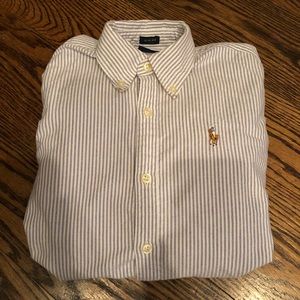 Purple striped Ralph Lauren Slim Fit Buttondown